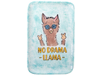 No Drama Llama Rectangle Plate