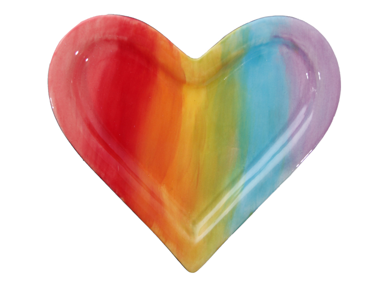 Rim Heart Dish Small