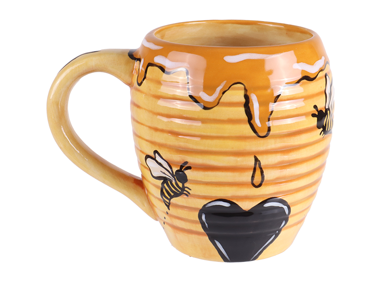 Coiled Beehive Mug