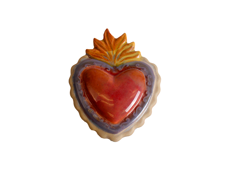 Heart with Mounting hole