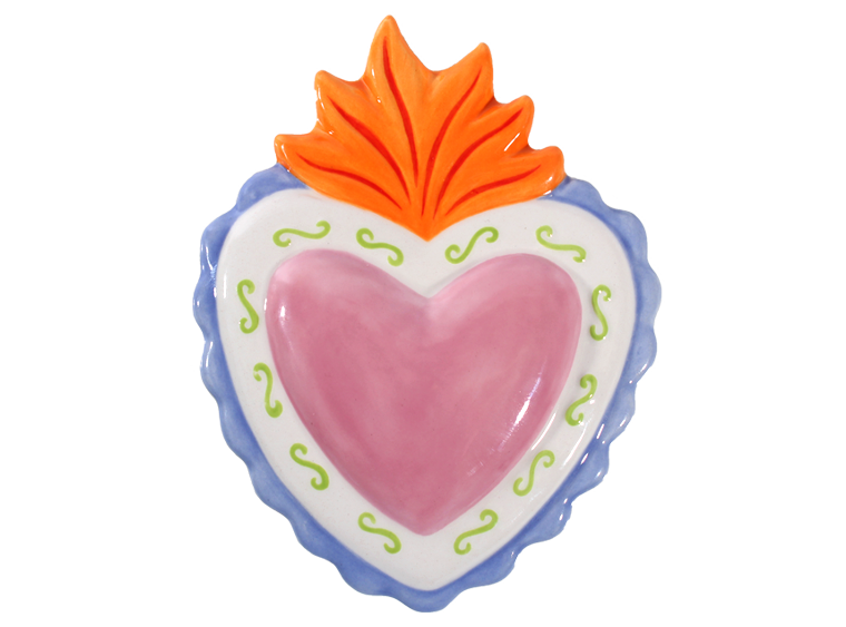 Heart with Mounting hole