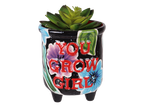 You Grow Girl Planter