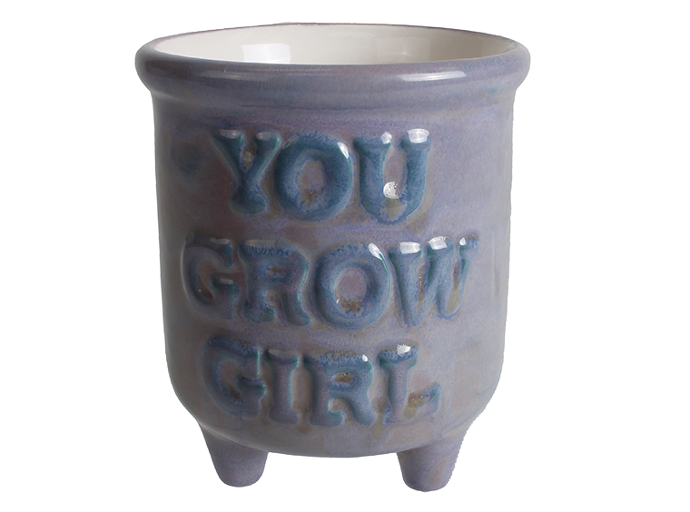 You Grow Girl Planter