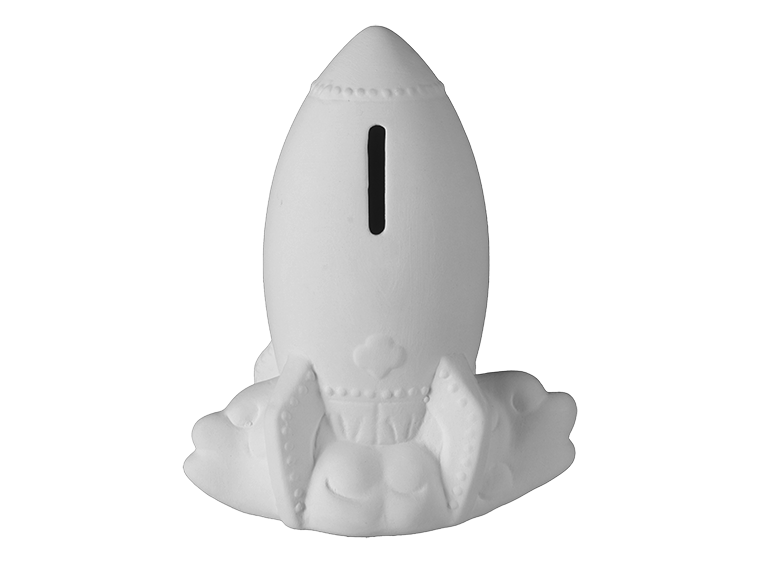 Girl Scout Vintage Rocket Bank