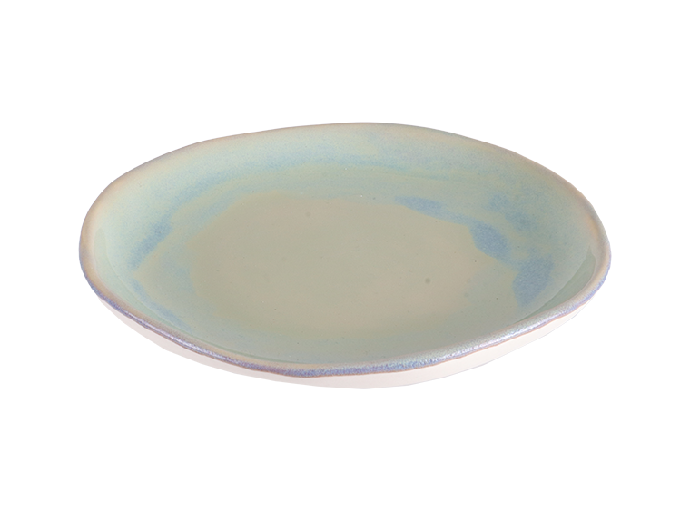 Stoneware Organic Appetizer Plate