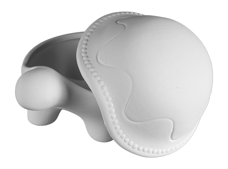 Stoneware Tuckaway Turtle Box