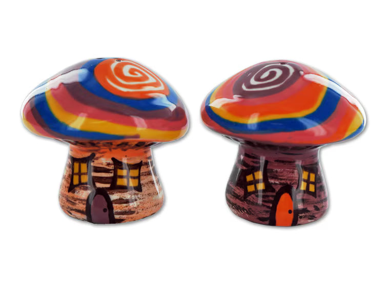 Mushroom Salt and Pepper Set