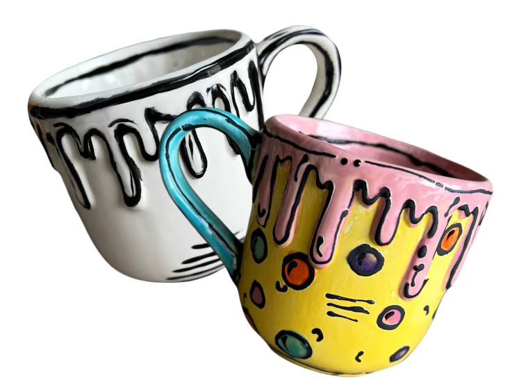 Rainbow Drip Mug